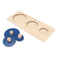 thumbnail image 3 of Shisuyan Brain Development Wooden Puzzles Toy Assorted Color 1 Set 8.3x6.7x0.8in, 3 of 8