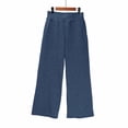 thumbnail image 6 of Girls Athletic Sweatpants Relaxed Fit Joggers – Soft Stretch Fabric Casual Training Trousers for School Outdoor Activity Everyday Wear Age 4-14, 6 of 8