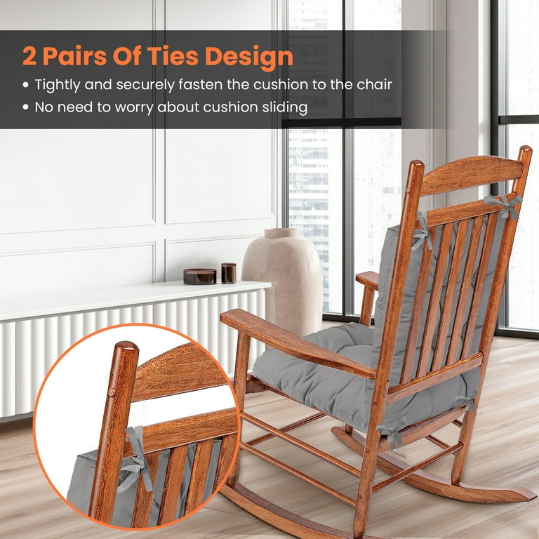 Walmart rocking chair cushion set new arrivals