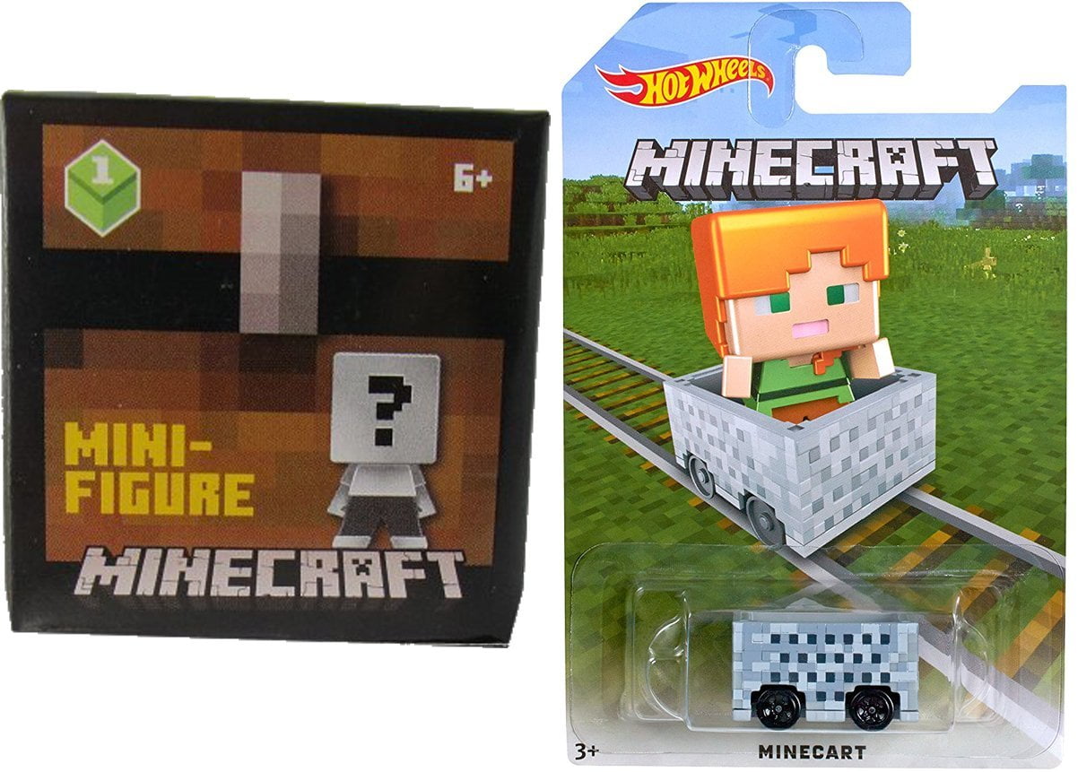 hot wheels minecart figures