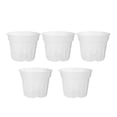 thumbnail image 3 of 5 Pack Orchid Pots with Holes Clear Plastic Orchid Pots Small Medium Large XL, 3 of 10
