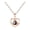 H, variant on HUANLEDASH Picture Necklace Personalized Photo Projection Necklace Memorial Valentine's Day Birthday Gifts for Wife Girlfriend