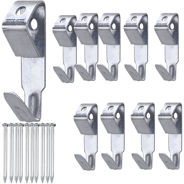 PERFORMORE 100 lbs Picture Frame Hangers, 10 Pack Heavy Duty Picture
