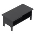 thumbnail image 2 of Table Miniature Maison de Poupée, Table de Thé Maison de Poupée Noire Excellente Acrylique pour Salon Maison de Poupée, 2 of 8
