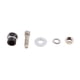 thumbnail image 5 of 4pcs Negro, Tornillos De Perno De De Matrícu Del Coche Hexagonal Universal Soledad Pernos hexagonales del marco de la placa, 5 of 8
