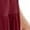 Wine red, variant on Womens Summer Dress Ruffle Sleeve V Neck Midi Dresses  XXL