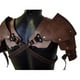 thumbnail image 3 of Armadura de hombro medieval Pauldron Body Chest Arnés para disfraz Juego de rol Disfraces , marrón BLESIY Hombro, 3 of 8