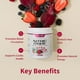 thumbnail image 4 of Snap Supplements USDA Organic Beet Root Powder, 3-in-1 Nitric Oxide Supplement, Support Healthy Blood Pressure and Blood Circulation, 250g (Mixed Berry), 4 of 5