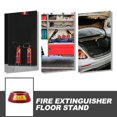 thumbnail image 3 of PTOOTP 1Pcs Practical Design Brown Plastic Fire Extinguisher Mount for Various Occasions 25.00X22.00X9.30CM, 3 of 6