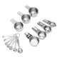 thumbnail image 3 of Juego de cucharas medidoras de acero inoxidable, 14 Uds., apilables, multifuncionales, cucharas medidoras anidadas, juego de tazas, herramientas de cocina, 3 of 14