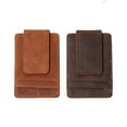 thumbnail image 6 of The Walden | Handmade Leather Front Pocket Wallet with Money Clip, 6 of 11