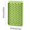 thumbnail image 2 of 104 Grids Round Material Cold Homemade Ice Tray Ice Microwaveable Food Tray Dorm Cooking compatible with Machines Silicone Tray Silicone Bottle Top Freezer Ice Tray Silicone Cup Cubes Freezer Tray, 2 of 3