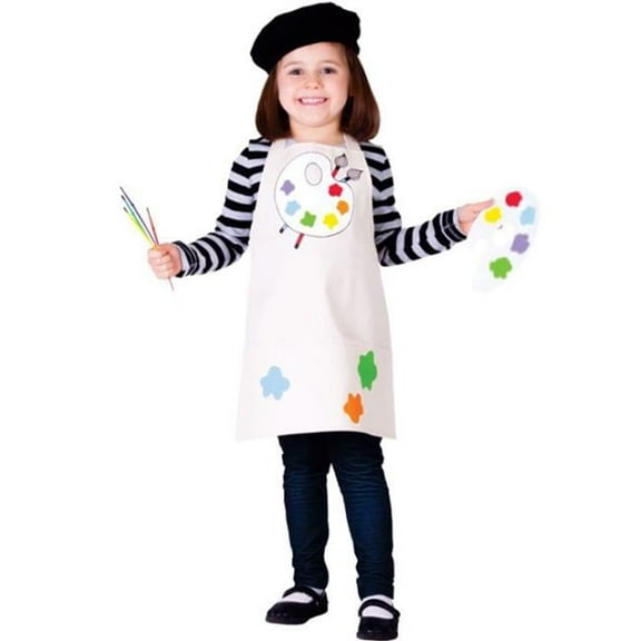 Talented Artist Girls Costume, Medium - Age 8 to 10