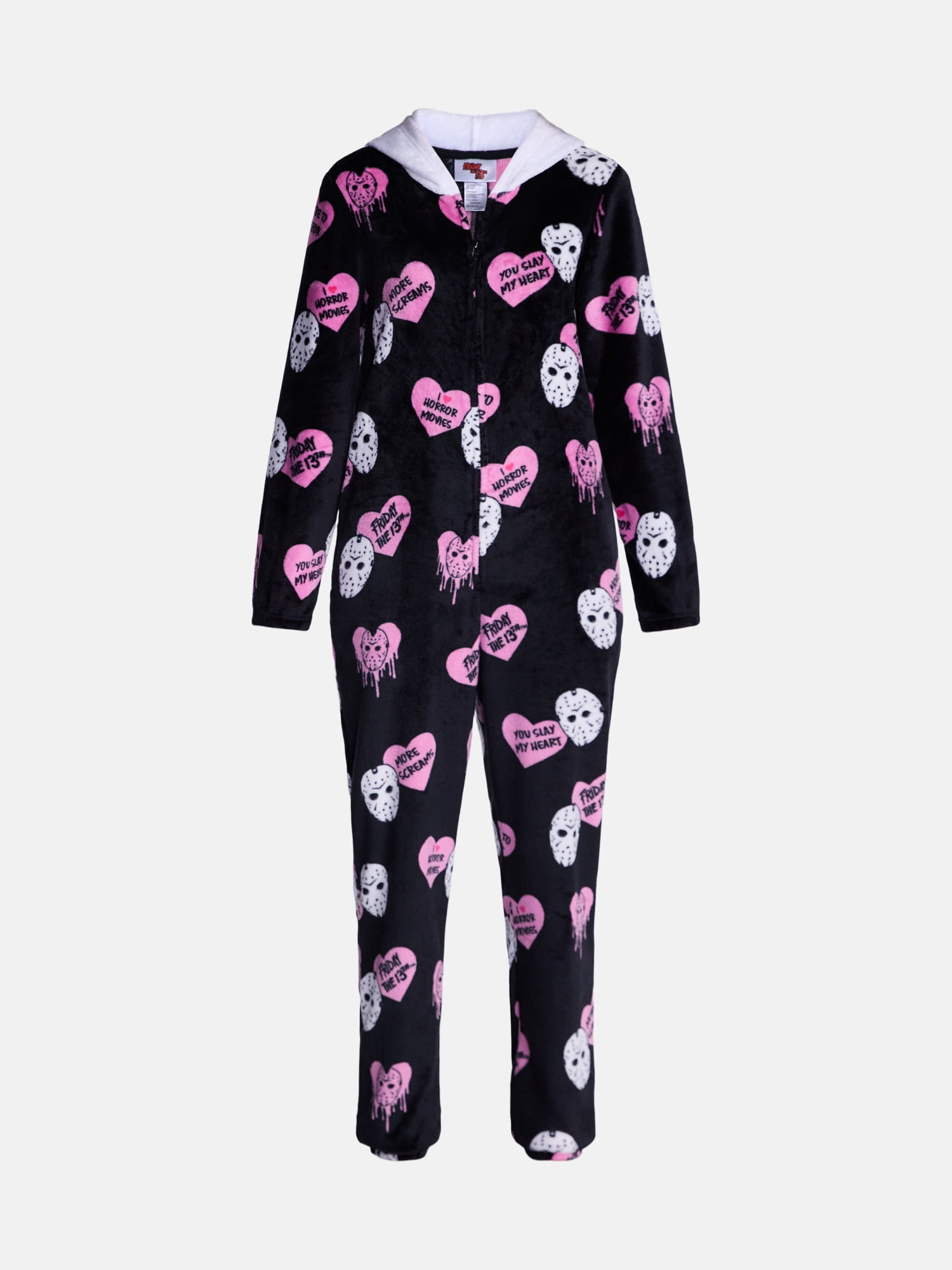 Friday the 13th Women's Jason Graphic Union Suit, Sizes XS-3X