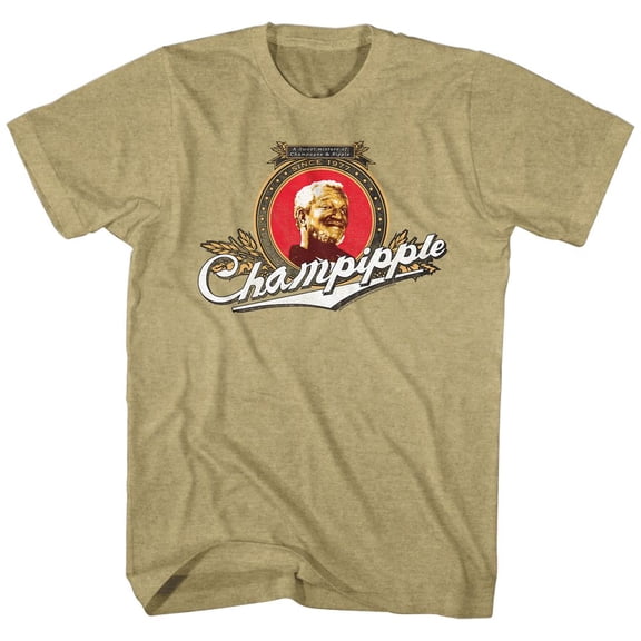 Redd Foxx Champipple Khaki Heather Adult T-Shirt Xl