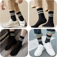 thumbnail image 6 of Mens Athletic Cotton Socks Five Pack Ankle Sock, 6 of 9