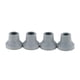 thumbnail image 2 of 4 Puntas de Repuesto de Goma Colcomx para Bastones Muleta Gris, 2 of 8