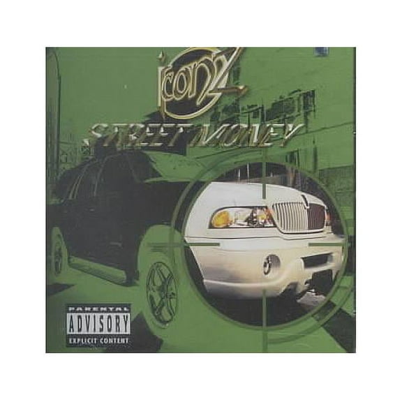 Iconz: Luc Duc, Stage McCloud, Chapter, Pit Bull, Supa Starr.<BR>Additional personnel: Lil' Kim, Lil' E, Suicide, Red Eyezz, Blac Haze, Polo Dynasty, Piccalo, Heron, Blade, Shadow, Chronic Fog, Nimrod, Honor, Rebel, Princess T, Tre Da Hard Way.<BR>Recorded at The Lab Studios, North Miami Beach, Florida.<BR>The music of Iconz, as represented on the hit album STREET MONEY, is full of the kind of in-your-face violence and urban hedonism de rigeur in 21st century rap. The group leaves little doubt as to the level of its street cred, but from the offbeat vocal melodies of "Laughin' at Ya" to the infectious syncopation of the opening cut "Home-Vade," Iconz display a consistent ability to temper their hard-hitting lyrics with catchy, radio-ready hooks.<BR>Most of the cuts bear a relentless sonic urgency typified by forceful beats and a confrontational, up-front rapping style, but Iconz aren't merely a one-trick pony. Such tracks as "You're a Trick," with its relatively subdued, R&B-flavored setting, show that the group understands the value of contrast as well as the impact of unadulterated hip-hop fury.
