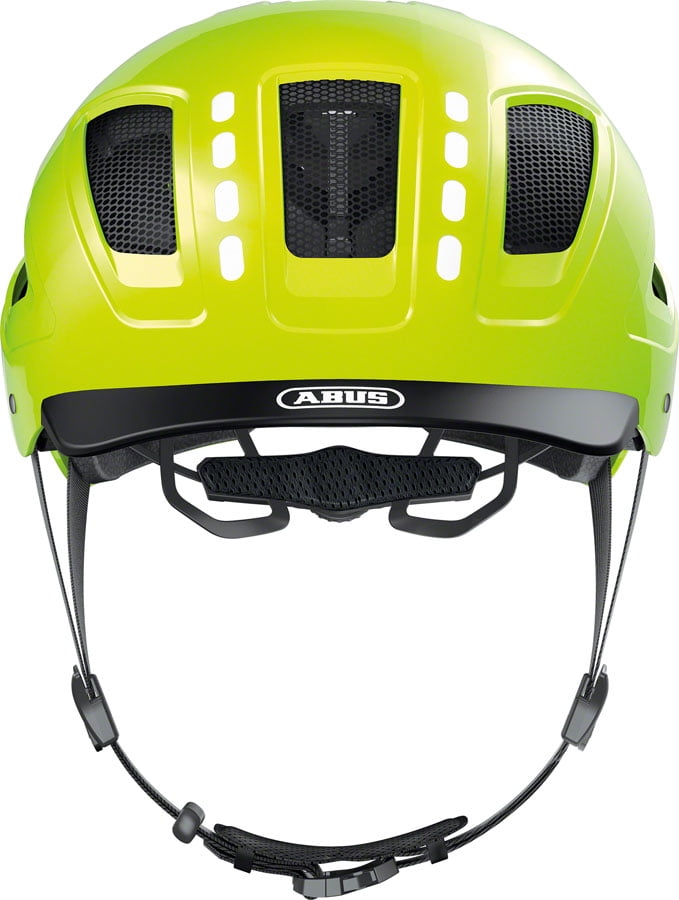 Abus Hyban 2.0 LED Helmet - Signal  Yellow Medium