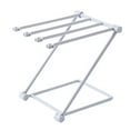 thumbnail image 2 of Neinkie Foldable Kitchen Rag Rack Drying Rack Dishcloth Drying Rack Baby Bottles Drying Rack Dishcloth Hanger Desktop Waterlogging Rag Holder for Kitchen Countertop-7.87inx6.3inx10.04in, 2 of 7