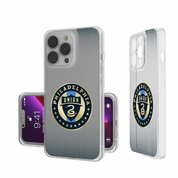 Keyscaper Philadelphia Union Linen Logo iPhone Clear Case