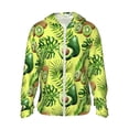 thumbnail image 2 of Lsque Kiwi and Avocado UPF 50+ Lightweight Sun Protection Men's Women's Long Sleeve Shirt, Hoodie Performance -X-Large, 2 of 9
