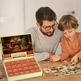 thumbnail image 4 of Advent Calendar Christmas Puzzle Countdown Set 1008 Piece for Adults Kids Family Activity, 4 of 7