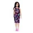 thumbnail image 5 of Barbie Fashionistas Style Doll #251 in Star Print Dress, Pink Sneakers, Brown Hair, 5 of 6
