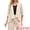Beige, variant on DARING DIVA Women's 3/4 Sleeve Open Front Loose Cover Ups Lightweight Shrug S Black