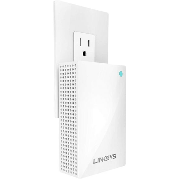 Restored Linksys Velop Whole Home Wifi Intelligent Mesh System Wall PlugIn, Works with Your Velop System to Extend Range & Speed (Refurbished)