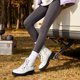 thumbnail image 5 of Botas DREAM PAIRS STRONG-5 Blancas con Cordones, Botines de Combate al Tobillo, 5 of 7