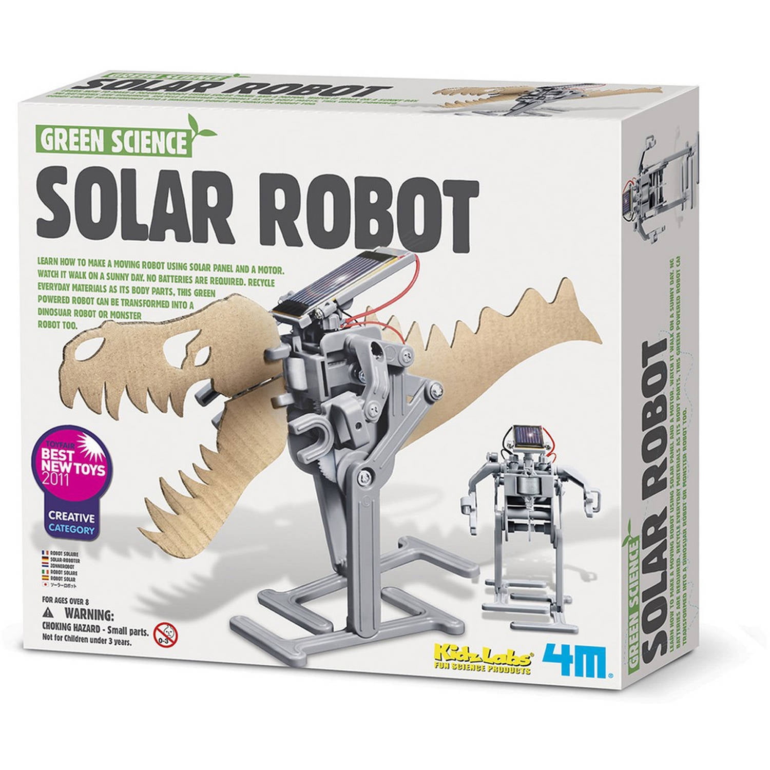 4M Kidz Labs Details about   TIN CAN ROBOT NEW IN BOX Green Science 