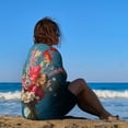 thumbnail image 3 of Watercolor Wildflowers Beach Towel Microfiber Beach Towels Sand Free Quick Dry Lightweight Travel Towels, 3 of 7