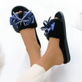 thumbnail image 2 of Ketyyh-chn99 House Slippers Soft Plush Cozy Indoor Outdoor Slippers Black,41, 2 of 5