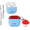 Blue Grid, variant on LEWOTE Compatible with Airpods 4 Generation Cute Cartoon Funny Case Cover with Cleaner Kit[IMD Series]