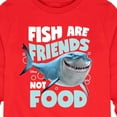 thumbnail image 3 of Finding Nemo - Fish Are Friends Not Food - Toddler And Youth Long Sleeve Graphic T-Shirt, 3 of 5