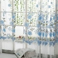 ToyKingdee Vintage Lace Curtains Romantic Elegant Light Filtering Semi ToyKingdee Vintage Lace Curtains Romantic Elegant Light Filtering Semi
