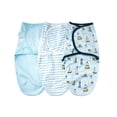 thumbnail image 1 of Sacaleches insular SU3007 3PCS Baby Swaddle Wrap Manta Manta de dormir infantil de algodón suave con lindo patrón de barcos oceánicos para bebés recién nacidos Niños Niñas Insular Sacaleches, 1 of 7