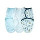 thumbnail image 1 of Sacaleches insular SU3007 3PCS Baby Swaddle Wrap Manta Manta de dormir infantil de algodón suave con lindo patrón de barcos oceánicos para bebés recién nacidos Niños Niñas insular Sacaleches, 1 of 7