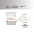 thumbnail image 4 of Congelador Horizontal Rhino, 7 Pies (190L), Refrigerador y Congelador en Uno, Control de Temperatura Preciso, Bajo Consumo Energético, CONGECO-7, 4 of 12
