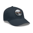 thumbnail image 2 of Snowy Mountain Logo Dad Hat Strap Back Circle Round Patch Adjustable, 2 of 7