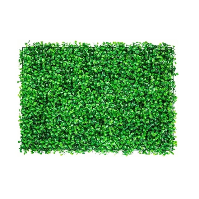Muro Verde Follaje Artificial Sintético 60x40cm 5 Piezas Genérica Follaje