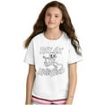 thumbnail image 3 of Funny Halloween Mummy Relax Unwind Crewneck T Shirts Boy Girl Teen Brisco Brands S, 3 of 6