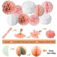 thumbnail image 5 of Upgraded Rose Gold Pink Birthday Party Decorations with Happy Birthday Banner,Curtains, Butterfly Wall,Circle Dots Garland,Tissue Pompoms,Paper Tassels Garland for Women Birthday Party Decorations, 5 of 6