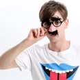 thumbnail image 3 of Big Nose Party Eyeglasses Par de Gafas Graciosos Cautivador Ceja Gran Unisex Sol Chicas Boda Noche Foto Magideal Big Nose Party Eyeglasses, 3 of 7