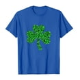 thumbnail image 5 of ShiShine Casual Round Neck Graphic Tees for Women St. Patrick's Day Printed Short Sleeve Holiday T-Shirt Tops, 5 of 5