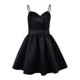 thumbnail image 5 of Women's Casual Dress for Women Solid Sleeveless Patchwork Long Skirt Fashionable and Comfortable Style for Everyday Wear Black L, 5 of 5