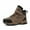 e#200Khaki490, variant on CAIVO Boys Winter Fuzzy Ankle Boots Comfortable Warm Athletic Sneakers Toddler Kids Outdoor Play Casual Walking Cozy Solid Color Child Shoes