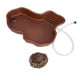 thumbnail image 5 of Plato de baño para reptiles, piscina, comedero para reptiles, cuenco de agua, comedero decorativo para reptiles con drenaje, 5 of 9