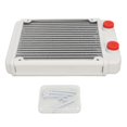 thumbnail image 2 of Water Cooling Radiator G1/4 Thread Aluminium Alloy Fins 18 Pipes Heat Exchanger Radiator For Computer Cpu, 2 of 5